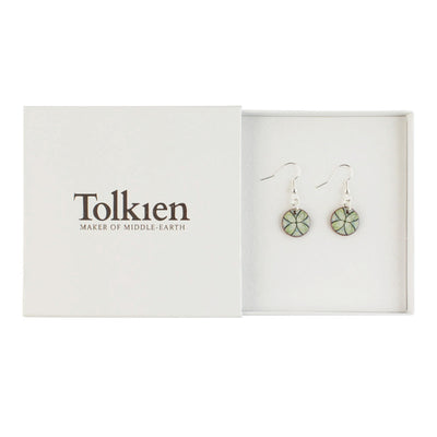 Device for Lúthien Tinúviel (Green) Ceramic Drop Earrings