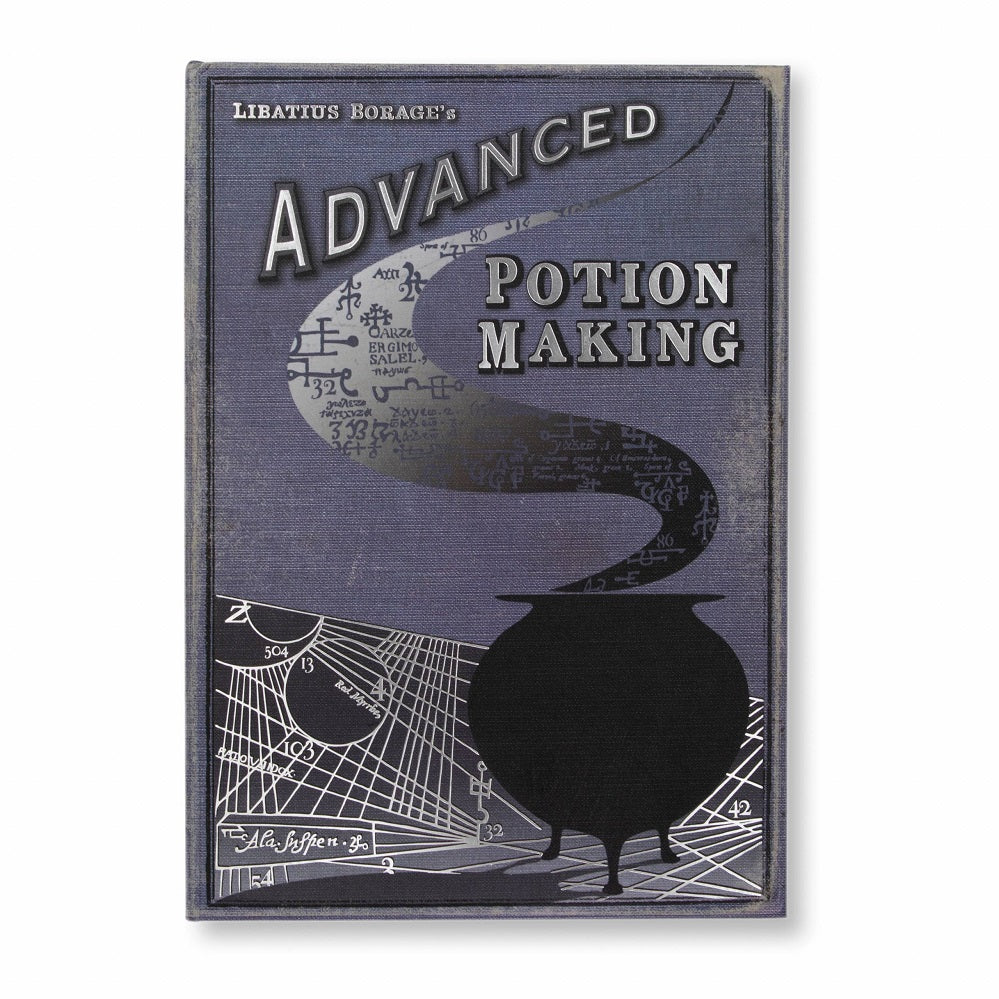 Witchy Composition Notebook: Purple Potion Bottles For Witches And