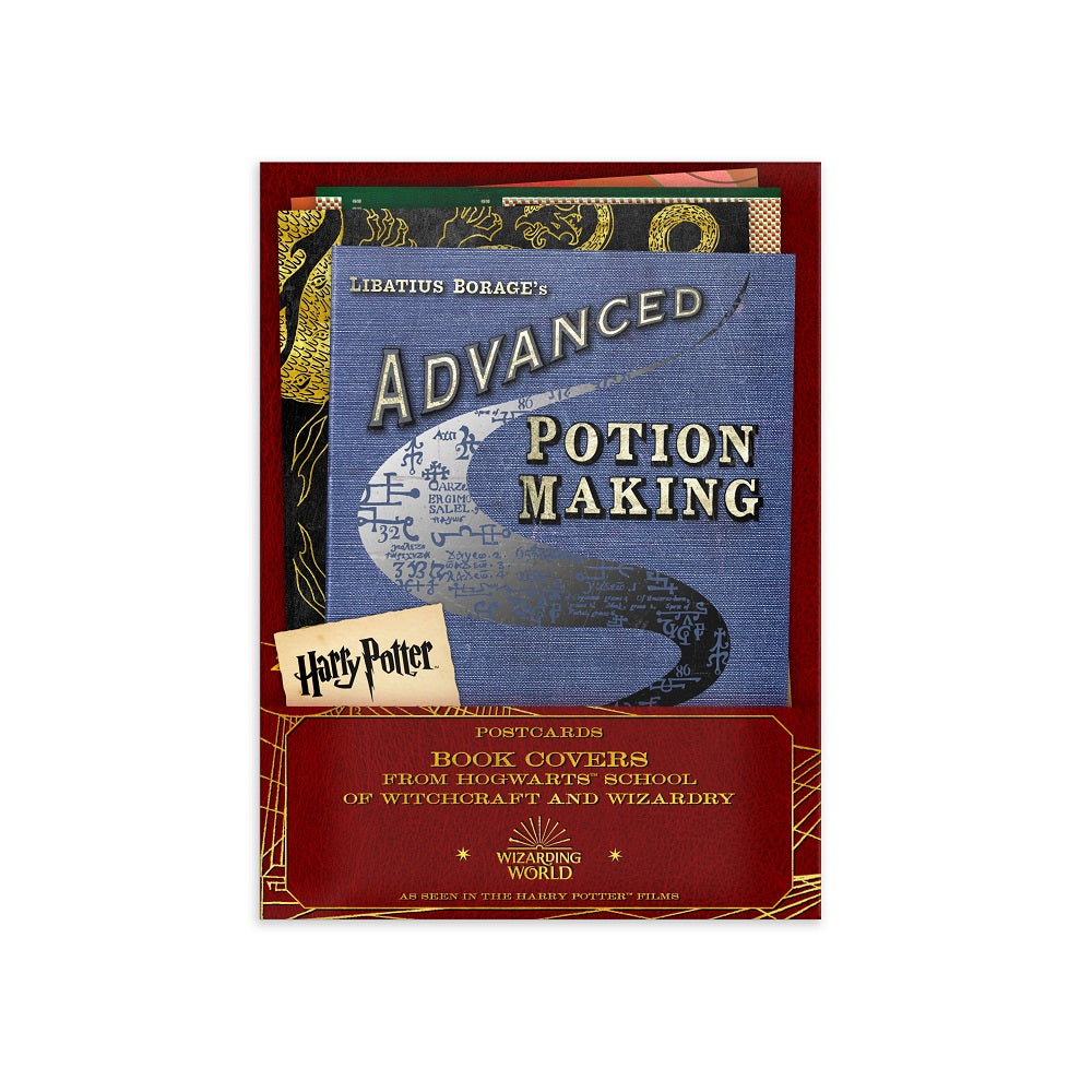 Book Covers from Hogwarts Postcards