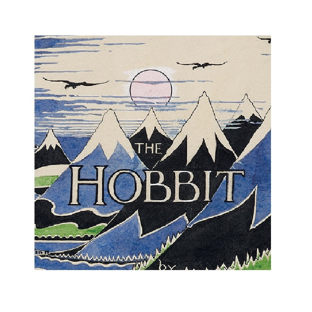 The Hobbit Dust Jacket Notecard