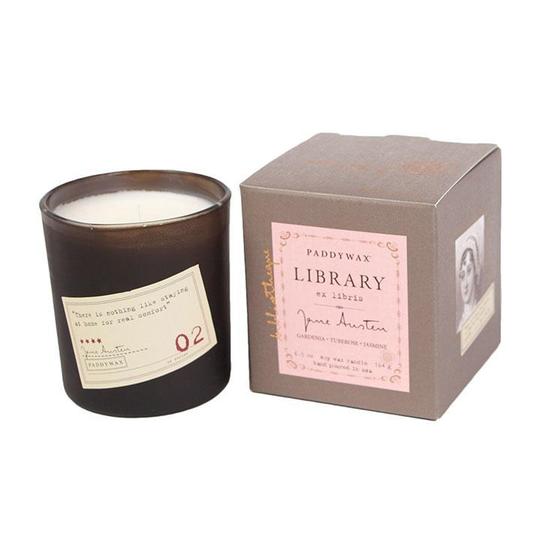 Library Candle - Jane Austen