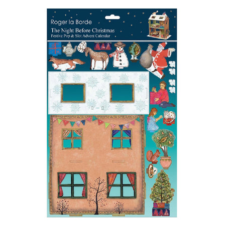 The Night Before Christmas Pop & Slot Advent Calendar