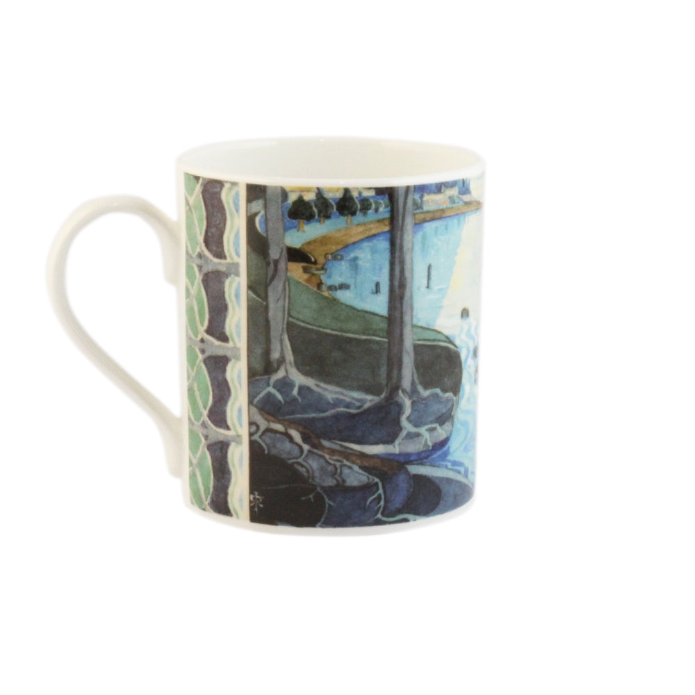 Bilbo comes to the Huts of the Raft-elves Mug