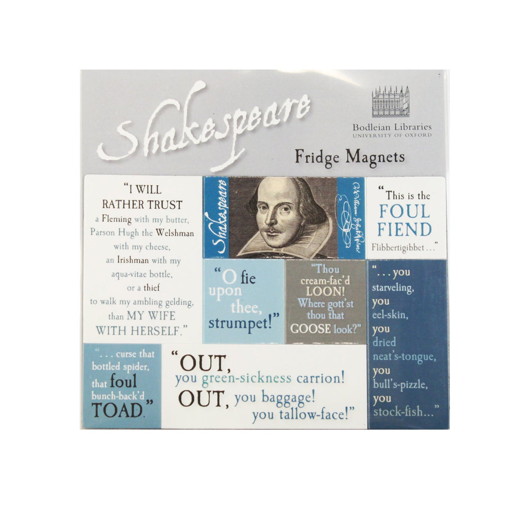 Shakespeare Quotes Magnet Set