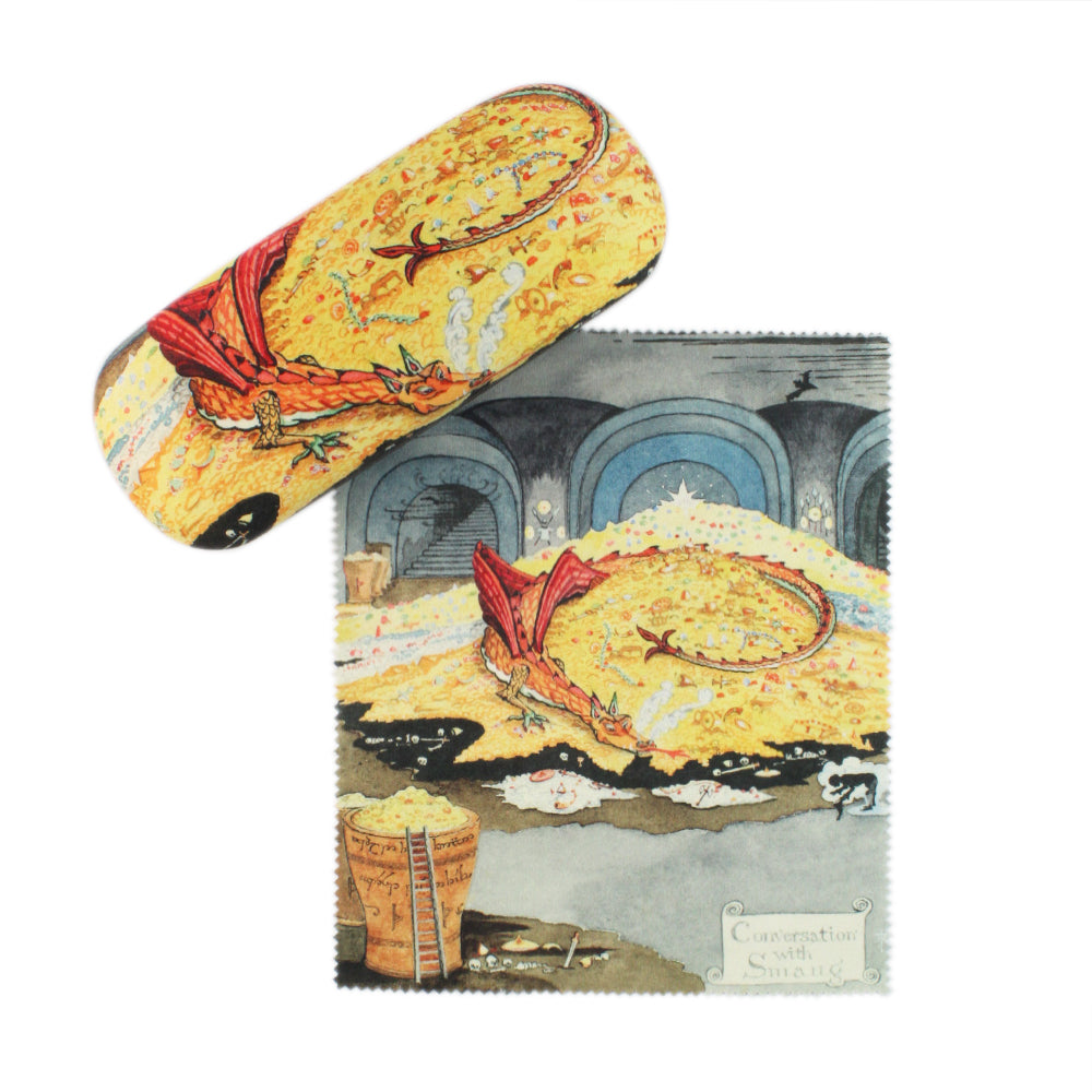 Conversation with Smaug Glasses Case & Lens Cloth