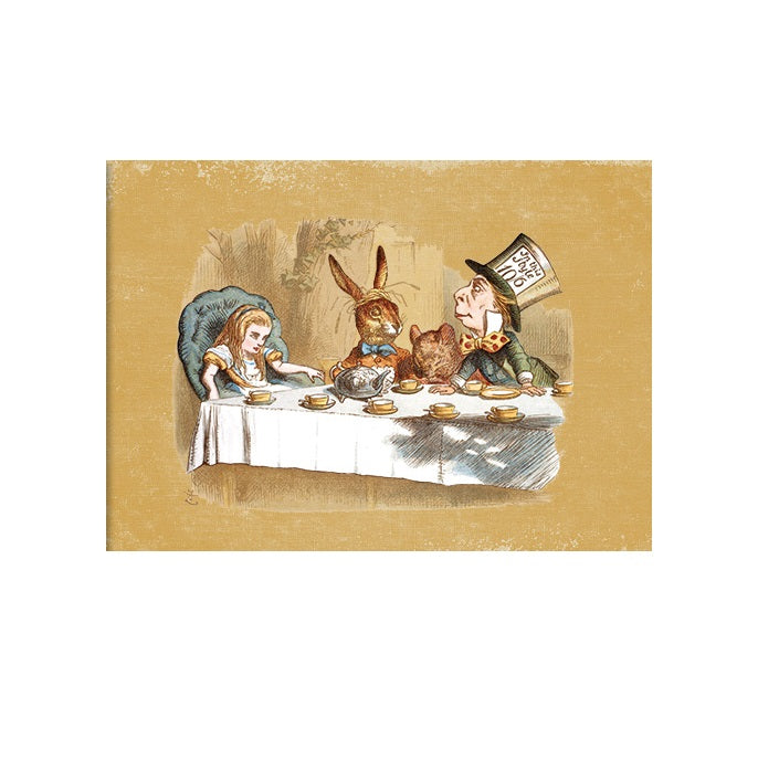 The Mad Hatter's Tea Party Greetings Card
