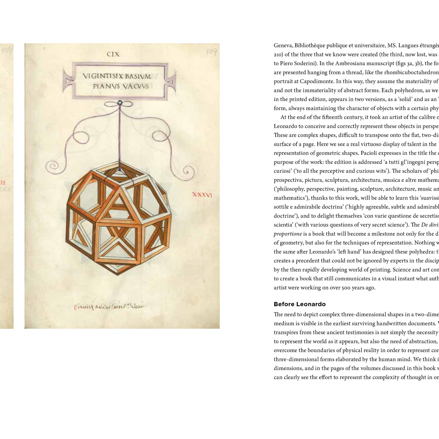 Thinking 3D: Books, Images and Ideas  from Leonardo to the Present