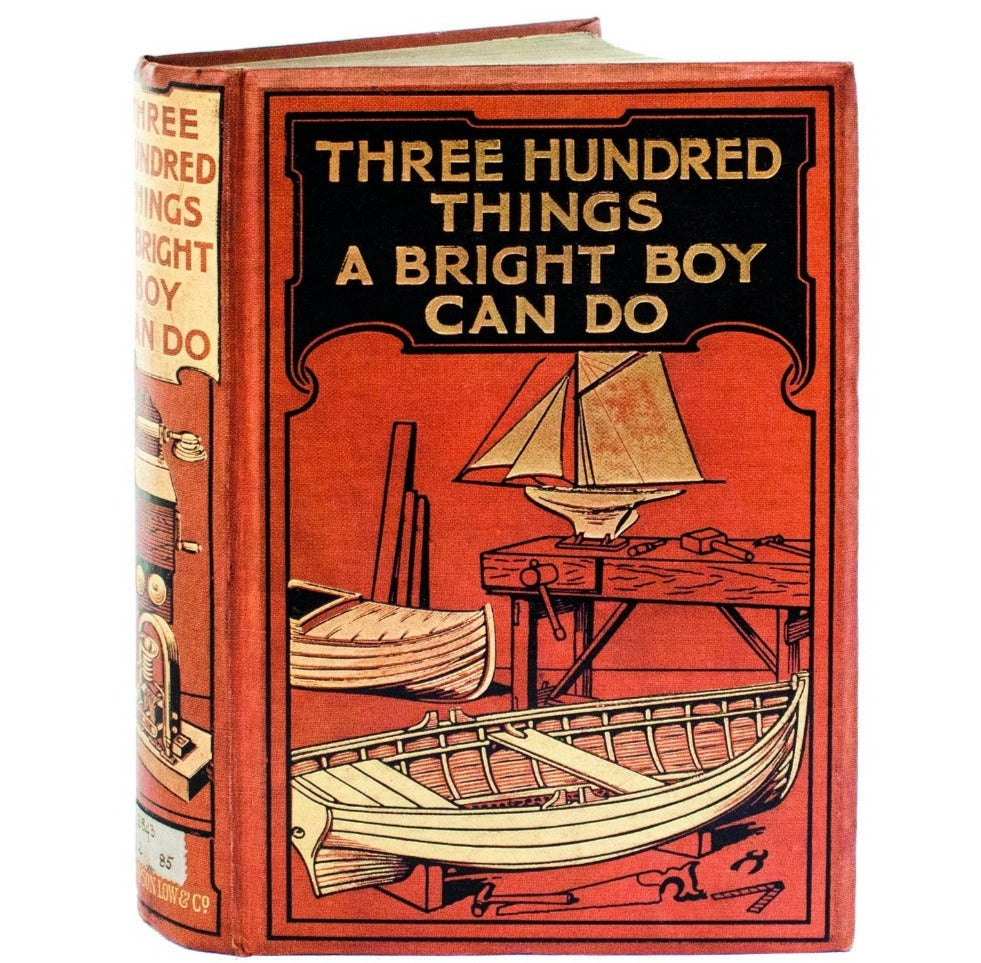 Three Hundred Things a Bright Boy Can Do Greetings Card