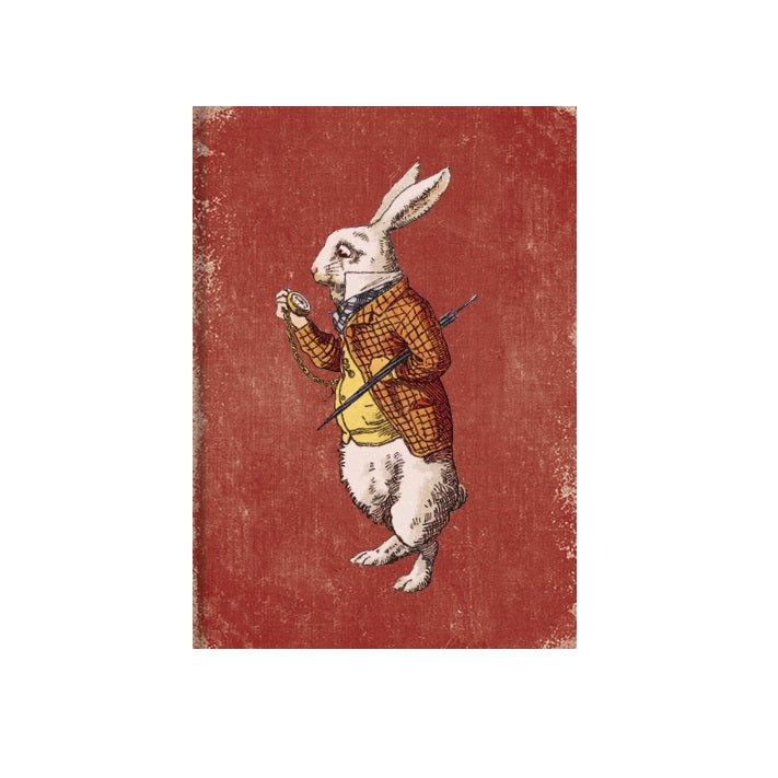 White Rabbit Alice In Wonderland Illustration The Journey Of The White