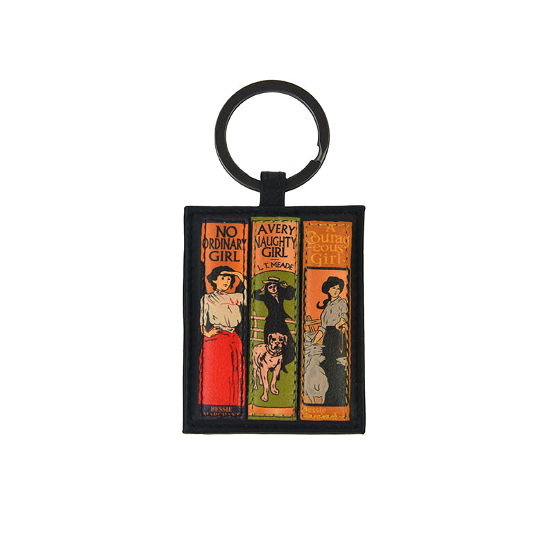 No Ordinary Girl Leather Keyring